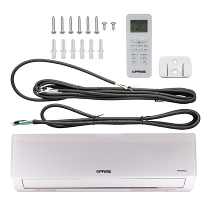 Prime 2 Ton Inverter Mini Split – Heat & Cool, R32, 17 SEER, 220V