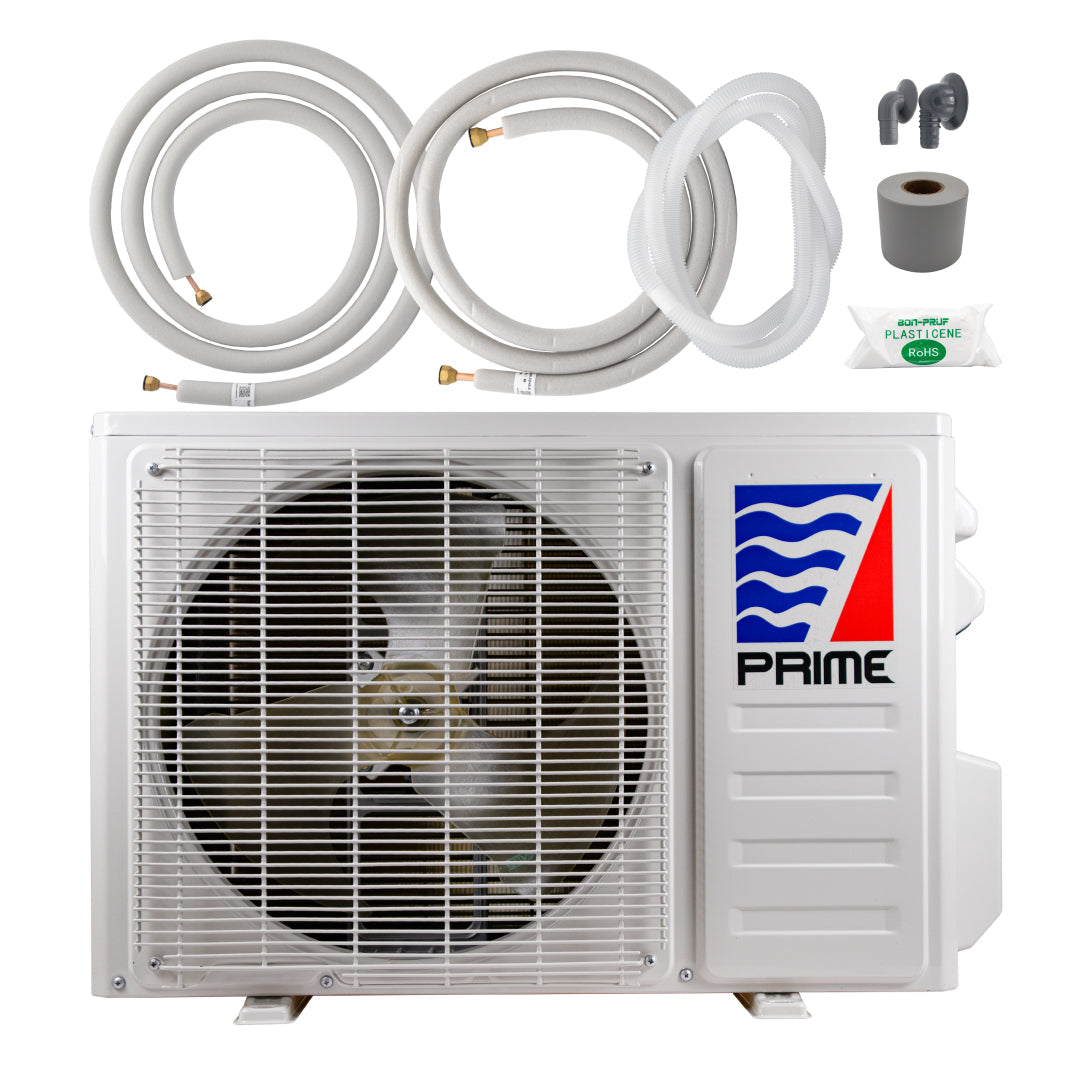 Prime 2 Ton Inverter Mini Split – Heat & Cool, R32, 17 SEER, 220V